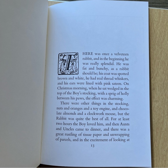 The Velveteen Rabbit Vintage Slipcover Hardcover Book By Margery Williams - Picture 9 of 15